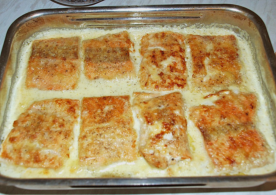 Wels in Zitronen - Meerrettichsahne (Rezept mit Bild) | Chefkoch.de