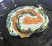 Lachs - Spinat - Rolle (Bild)