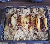 Kasseler mit Sauerkraut f&uuml;r Leute mit wenig Zeit (Bild)
