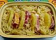 Kasseler mit Sauerkraut f&uuml;r Leute mit wenig Zeit