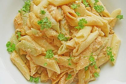 Penne mit K&uuml;rbis