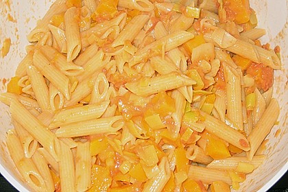 Penne mit K&uuml;rbis 6