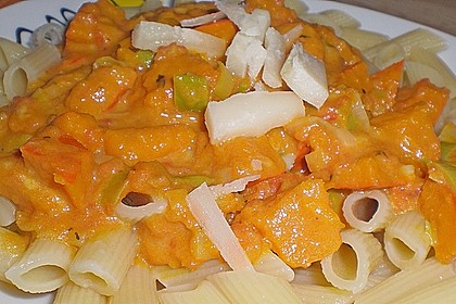Penne mit K&uuml;rbis 8