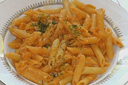 Penne mit K&uuml;rbis 9