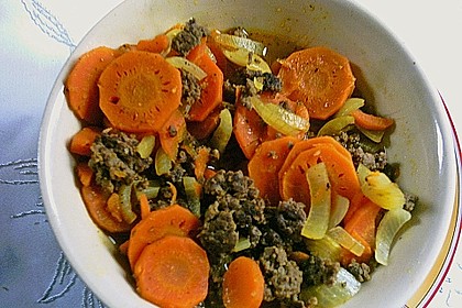 Curry mit Hackfleisch 1