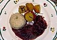 Kaninchen in &Ouml;l und Rotwein