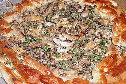 Pilztarte &aacute; la Lea Linster