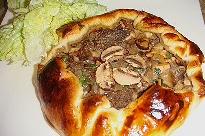Pilztarte &aacute; la Lea Linster 2