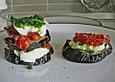 Vegetarischer Mozzarella Burger