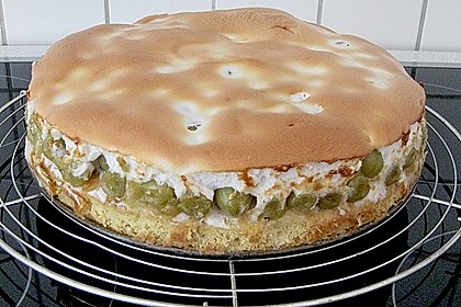 Stachelbeerkuchen mit Decke nach WW - Art