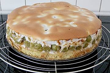 Stachelbeerkuchen mit Decke nach WW - Art