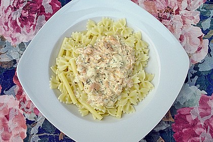 Lachs mit Spaghetti 1