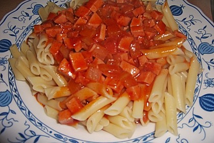 Makkaroni mit Tomatensoße nach Ossi - Art 7
