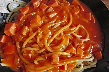 Makkaroni mit Tomatensoße nach Ossi - Art 4