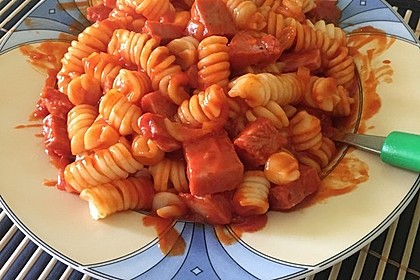Makkaroni mit Tomatensoße nach Ossi - Art 8