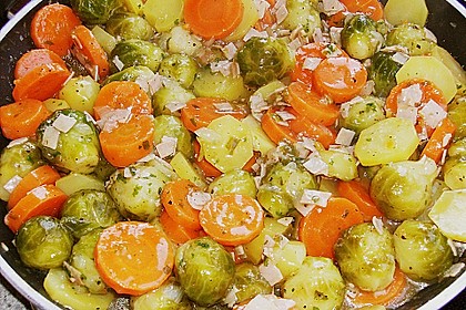 Rosenkohl - Pfanne 1