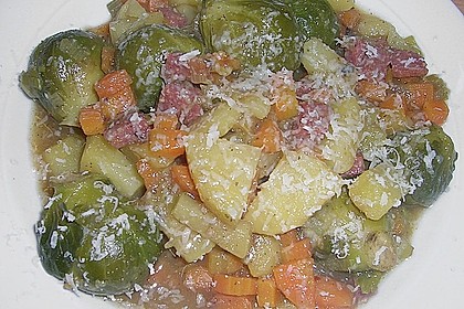 Rosenkohl - Pfanne 4
