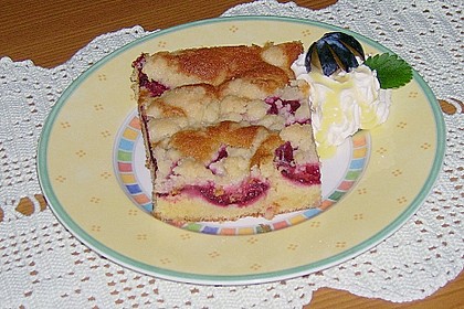 Zwetschken - Eierlik&ouml;r - Kuchen