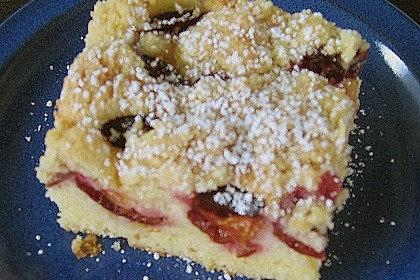 Zwetschken - Eierlik&ouml;r - Kuchen 1
