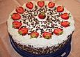 Erdbeer - Holunder - Torte