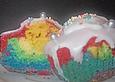 Regenbogenmuffins