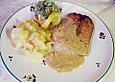 Wildlachsfilet in Honig-Senf Sauce