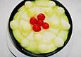 Melonentorte mit Vanillecreme