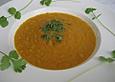 Karottensuppe mit Koriander