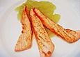 Gegrillter Lachs mit Gurkengelee