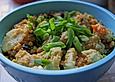 Orientalischer rote Linsensalat