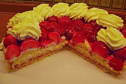 Erdbeertorte mit Mascarponecreme 1