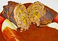 Rinderroulade in tomatiger Sauce