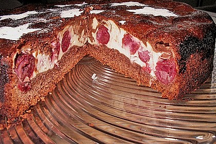 Nutella - Kirsch - K&auml;sekuchen 4