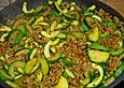 Zucchini mit Hack