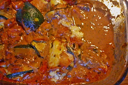 Zucchini - Schinkenr&ouml;llchen &uuml;berbacken 26