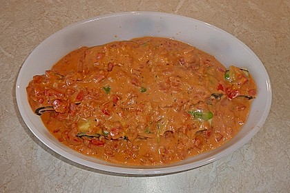 Zucchini - Schinkenr&ouml;llchen &uuml;berbacken 31