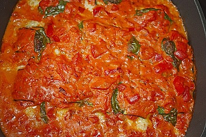 Zucchini - Schinkenr&ouml;llchen &uuml;berbacken 36