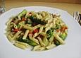Gr&uuml;ner Spargel mediterran
