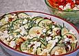 Mediterraner Kartoffel - Zucchiniauflauf
