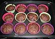 Pfirsich - Schokomuffins