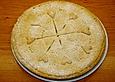 Apfelkuchen mit Herz