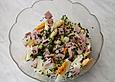 Pf&auml;lzer Spargelsalat mit Schinken und Ei
