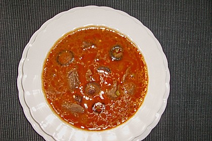 Kesselgulasch mit Champignons 1