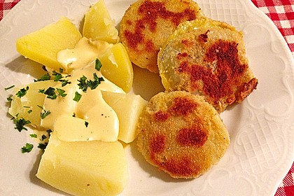 Panierte Kohlrabischeiben 1