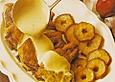 Schweinekoteletts mit &Auml;pfeln und Sahne