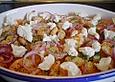 Shrimps mit Pfirsich und Kr&auml;utern der Provence