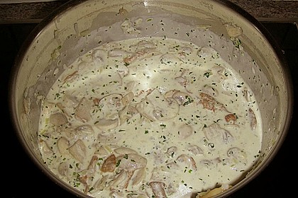 Pilze mit Kr&auml;utern und Reis 1