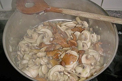 Pilze mit Kr&auml;utern und Reis 2