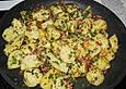 Salbeikartoffeln mit Schinkenspeck