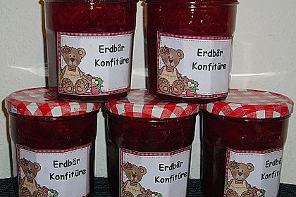 Rosinenkinds Erdbeerkonfit&uuml;re mit Aroma